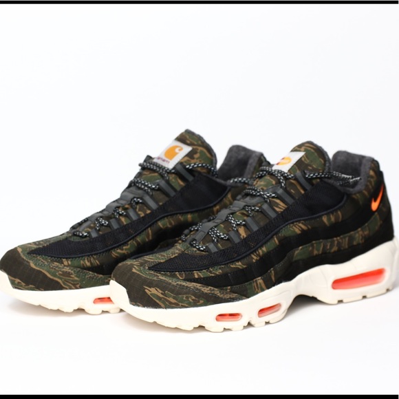 NIKE AIR MAX 95 CARHARTT WIP CAMO NWT - Picture 4 of 10
